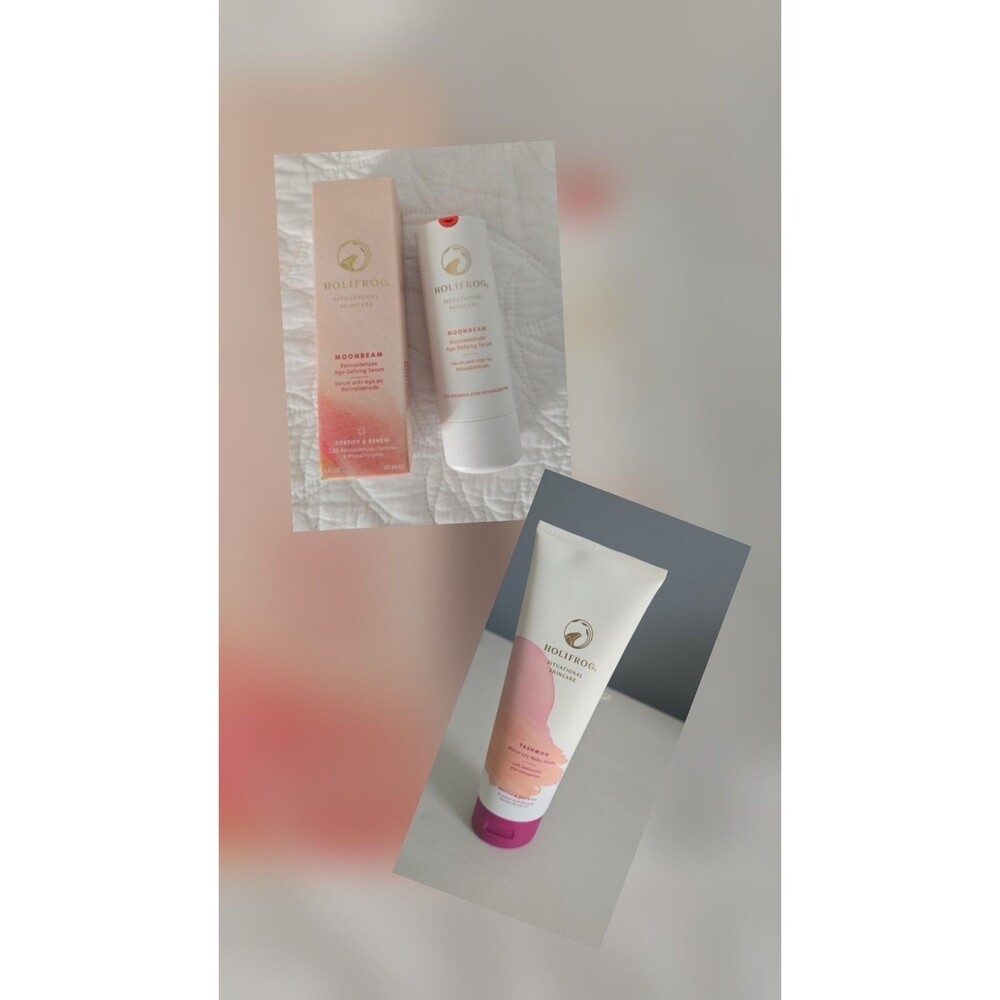 Holifrog Bundle Full Size Serum & Jumbo Cleanser NEW